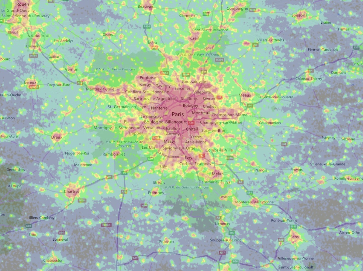 Best places in Ile-de-France for astrophotography