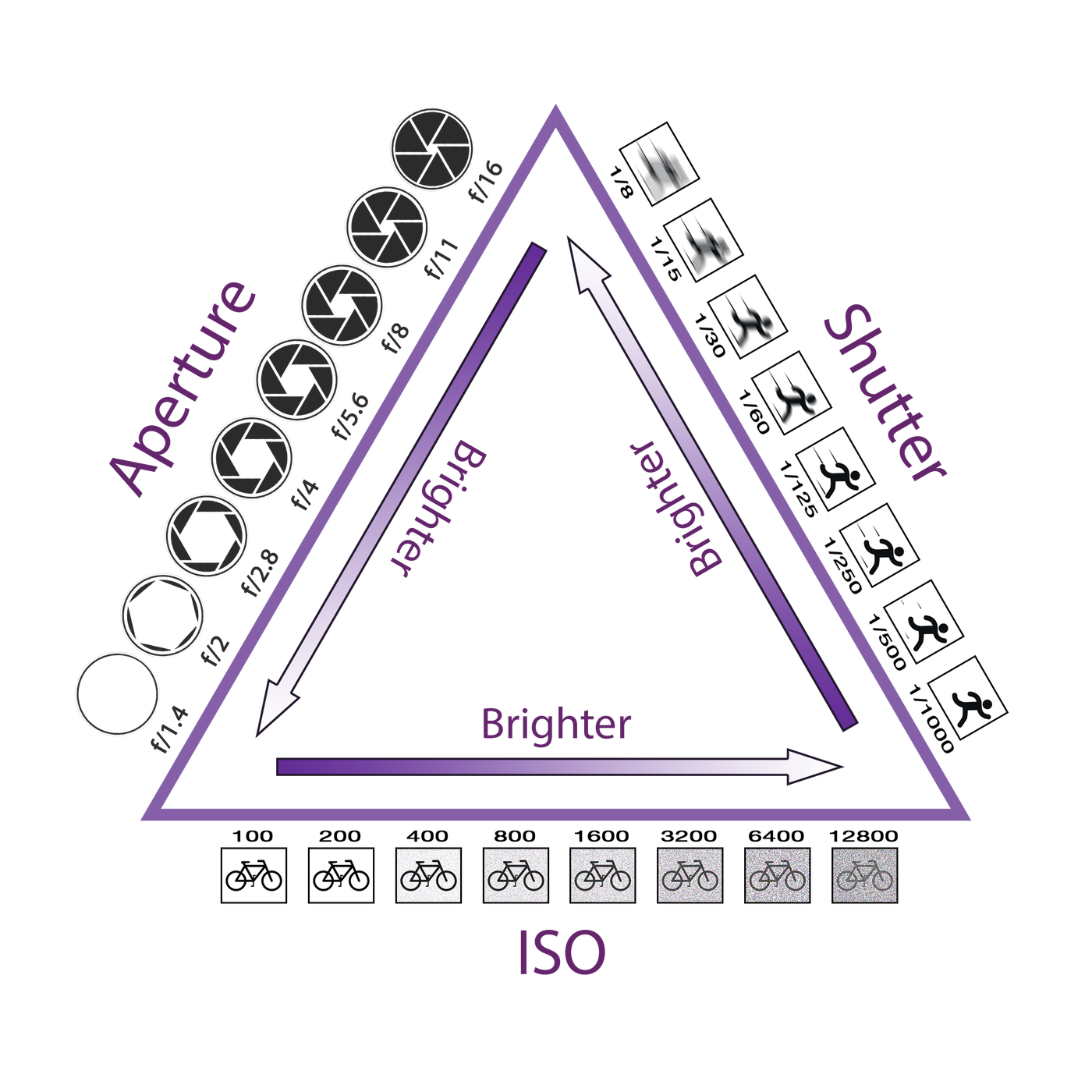 Triangle de l'exposition